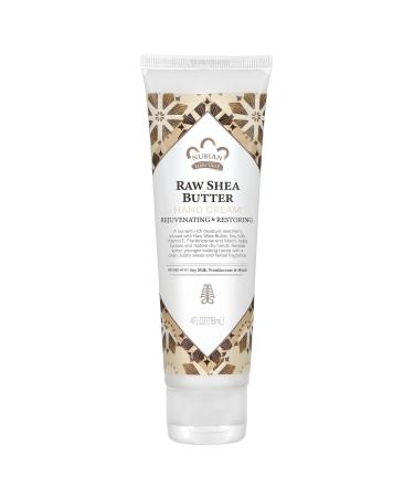 Nubian Heritage Hand Cream  Raw Shea Butter  4 fl oz (118 ml)