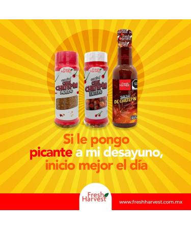 Fresh Harvest ground Chiltepin chili 45g/ Chile Chiltepin molido picoso. Hot - Buy Online on GoSupps.com