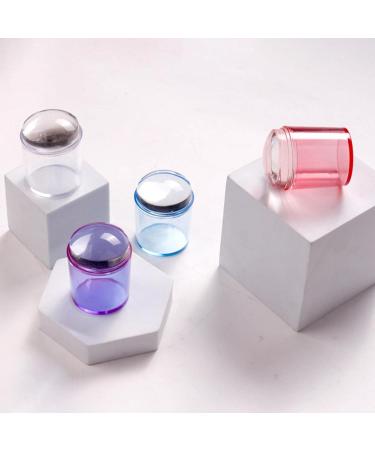 FACYNDE Nail Art Stamper - Silicone Nail Polish Manicure Tool with Cover | Jelly Soft Stamping Plates & Scraper for Stunning Nail Designs - International Shipping Available - Buy Online on GoSupps.com