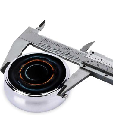 Mysterious Cosmic Black Holes Round Pill Box | 3 Compartment Travel Organizer for Easy Medication Management - Buy Online on GoSupps.com