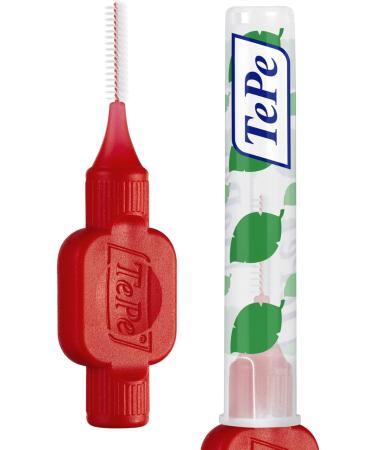 TePe 0.5 mm Size 2 Original Interdental Brush - Pack of 8 Red 1 count (Pack of 8) - Buy Online on GoSupps.com