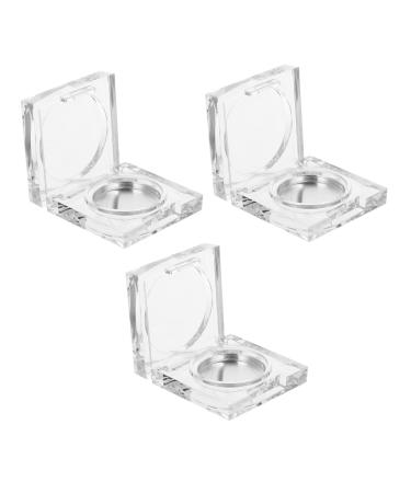 Anneome Anneome 6 Piece Transparent Storage Boxes Durable Empty Eyeshadow Blusher Trays Compact Portable Makeup Storage for Daily Use