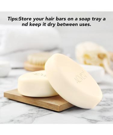 Rice Water Shampoo Bar for Hair Growth | Vegan & All Natural | Moisturizing pH Balanced Travel-Friendly - 3.2oz - Buy Online on GoSupps.com