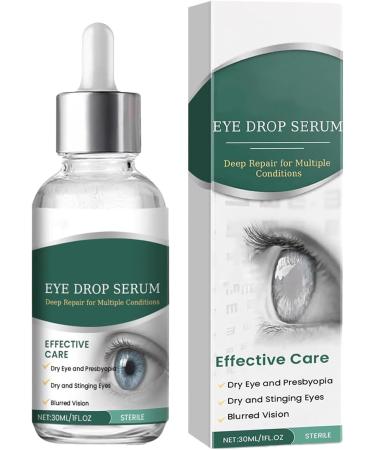 2PC Nano Eye Drops Serums | Bouteille chute des yeux lubrifiante | Les yeux naturels tombent pour les yeux secs infect s avec l'alo s menthe poivr e | Presbyopie Vision Recovery Eyecares Drop - Buy Online on GoSupps.com