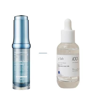 THE PLANT BASE Waterfall Moist Balanced Hyaluronic Acid Ampoule 30ml / 1.01 Fl oz | Hyaluronic 100% | Rich Moisture | Korean Skincare | Facial Ampoule | Moisturizing | Paraben FREE