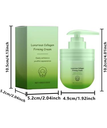 Crsetmyth Collagen strengthening cream 100 G Collagen strengthening lotion Body moisturizer Hautstrafende Und Straffende lotion Euchtigkeitsspendende Collagen cream for the face Deep care - Buy Online on GoSupps.com