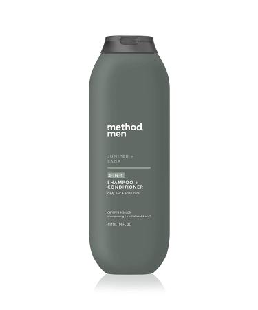 Method Men 2-in-1 Shampoo + Conditioner Juniper & Sage 6 Pack - Buy Online on GoSupps.com