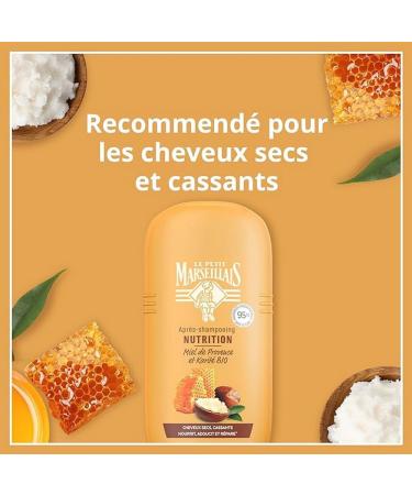 Le Petit Marseillais Conditioner for Dry & Damaged Hair - Organic Honey & Shea | International Shipping Available - Buy Online on GoSupps.com