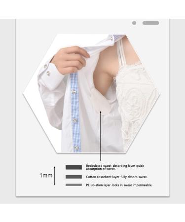 24 Underarm Antiperspirant Patches Ultra Thin Comfortable Sweat Absorbing Deodorant Personal Underarm Health Summer Accessories Unisex (Skin Tone) skin color - Buy Online on GoSupps.com