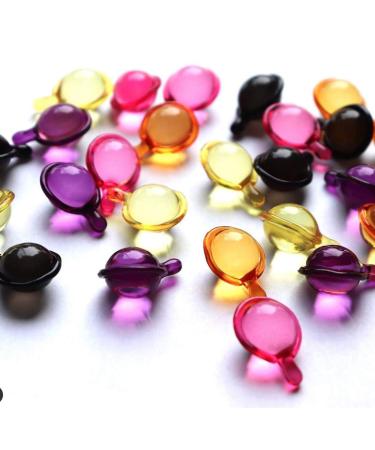 Ellips Hair Vitamins - Argan, Macadamia, Avocado Oils - Vitamins A, C, E, Pro-Vitamin B5 - 50 Capsules (Purple) - Buy Online on GoSupps.com