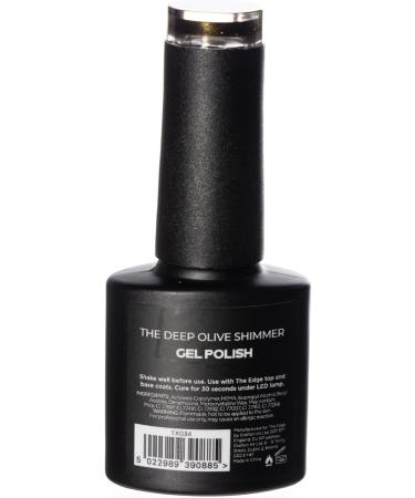 THE EDGE Gel Nail Polish 8ml - The Deep Olive Shimmer - UV/LED Manicure/Pedicure for Salon & Home Use Highly Pigmented/Long Lasting/2-Coat Coverage - Buy Online on GoSupps.com