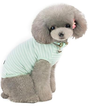 Shop Cute Striped Pet Pullover Sweaters for Small Dogs & Cats - Cozy Puppy Clothes in Pink Red Blue Gray | Ideal for 1.2-9.0 kg Pets - Buy Online on GoSupps.com