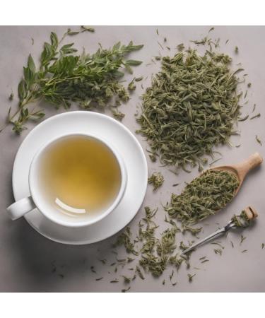 Teahaus Green Fever - Mugwort Cut - Herbal Tea - Artimisia Vulgaris - 100% Natural & Natural 250 g - Buy Online on GoSupps.com