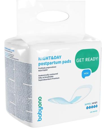 Babyono BABYONO Postpartum Night & Day Foundation 10pcs. - Buy Online on GoSupps.com