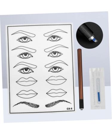 Outanaya Lip Liner Pencils set coffee manual pen embroidery kit kit practice set Practice Skin Kit suite Lip Liner Marker - Buy Online on GoSupps.com