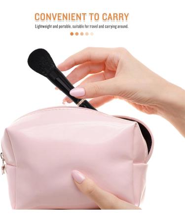 PATKAW Foundation Makeup Brushes Double-ended Concealer Brush Loose Powder Brush for Beauty Liquid Powder Blending Buffing Face Makeup Tools Black - Buy Online on GoSupps.com