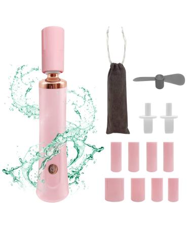 Pink Electric Nail Lacquer Shaker Glue Shaker for Eyelash Extensions Eyelash Lacquer Shaker Electric Shaker Time Saving Handsfree Tool Glue Nails Polish