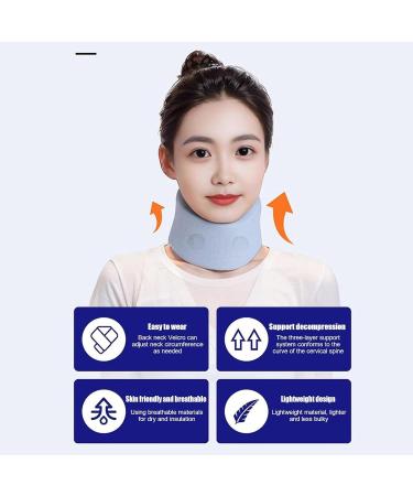 Adjustable Cervicorrect Neck Support for Sleeping - Soft Design to Reduce Snoring & Stabilize Vertebrae | International Shipping - Buy Online on GoSupps.com