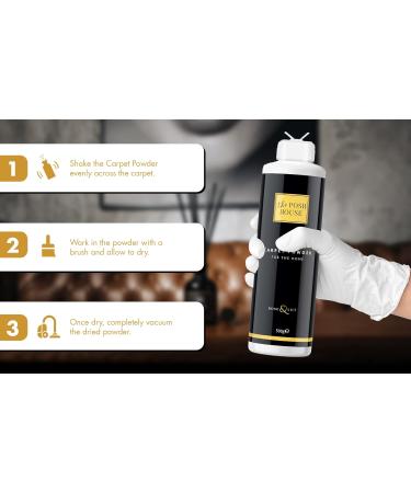 The Posh House - Carpet Powder Refresher | Removes Stains and Odours | Powerful Fabric Cleaner that Eliminates Smells | Rose & Lily Scent 600g - Buy Online on GoSupps.com