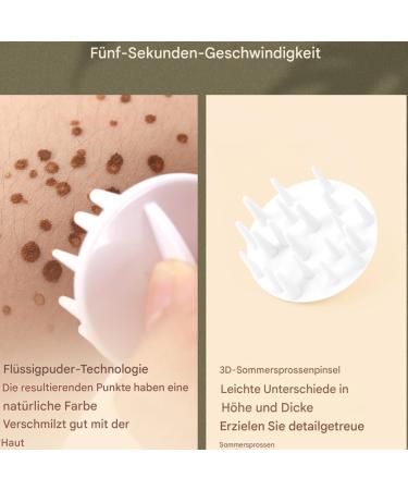 Freckles Stick Facial Stick Waterproof Liquid Air Pad for Natural Looking False Freckles Long Lasting Makeup for Women and Girls Daily Cosplay - Buy Online on GoSupps.com