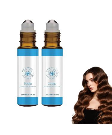 S rum roll-on avanc pour la croissance des cheveux la vitamine E et aux huiles naturelles favorise la croissance r duit la chute nourrit le cuir chevelu et les racines 2pcs