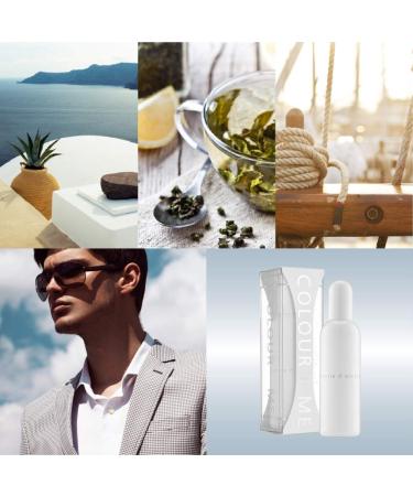 Colour Me White by Milton-Lloyd - Perfume for Men - Aromatic Fougere Scent - Opens with Bergamot Orange and Neroli - Blended with Cedar Patchouli and Musk - Modern Fragrance - 1.7 oz EDP Spray White 1.7 Fl Oz (Pack of 1) - Buy Online on GoSupps.com