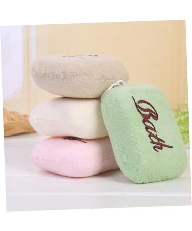 FOMIYES 15 Pcs Embroidered Bath Towels & Sponges | Soft Shower Loofah & Newborn Bath Towel | Kid-Friendly Bath Essentials - Buy Online on GoSupps.com