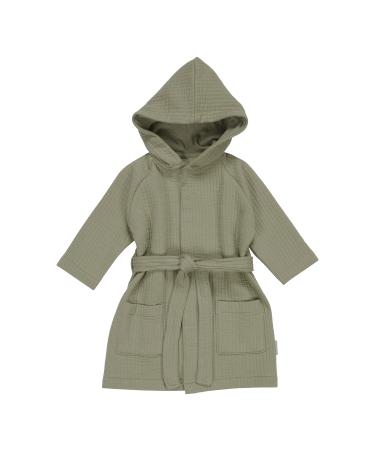 Little Dutch TE51211111 Bathrobe Pure olive (size 98/104)