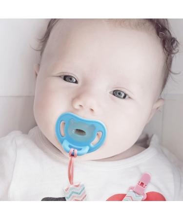 Fenfang Baby Pacifier Chain Set - 5 Fabric Bands & Silicone Rings - Pink Pacifier Clips for Girls - Buy Online on GoSupps.com