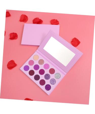 Angoily 15 Eyeshadow Makeup Palette Eye Shadow Miss Make up Kit Pearlescent 1 count (Pack of 1) Purple - Buy Online on GoSupps.com