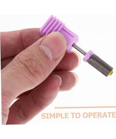 Beaupretty nail drill bits manicure accessories manicure nail bits safety bits for nail drill nail bits for nail drill cuticle drill bits drill bits for nails Tungsten steel nail clippers - Buy Online on GoSupps.com