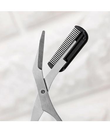 Professional Eyebrow Scissors for Men | Precision Trimmer & Comb for Perfect Eyebrows - Buy Online on GoSupps.com
