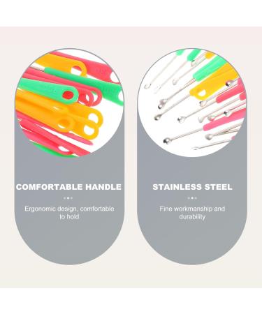 PLAFOPE 200pcs Ear Cleaning Sticks Grips Earwax Remover Kit Sturdy Ear Wax Pick Tools for Adults Ergonomic Design - Buy Online on GoSupps.com