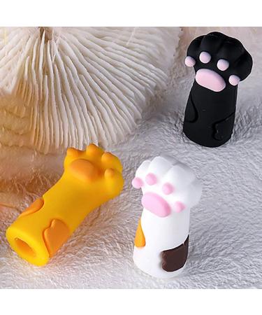 Compasty 3 Pieces Cute Tweezers Cover Protective Sleeve for Nail Cuticles Scissors Cover Manicure Pedicure Tools Dead Skin Tweezers Cap - Buy Online on GoSupps.com