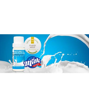 Flavor Drops Fresh Milk - 100% Natural Food Aroma Zero Calorie & Sugar Ideal for Baking Water & Curd - 10ml - Buy Online on GoSupps.com