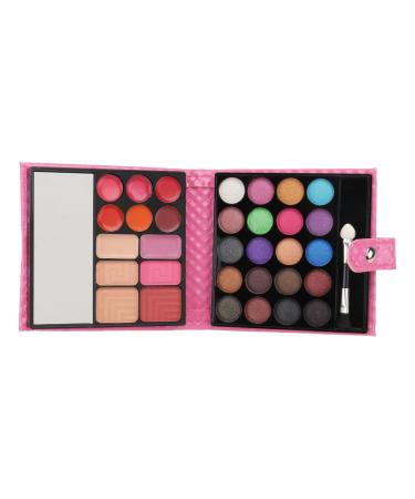 Outanaya 1pcs 32 Eyeshadow Eye Shadows Makeup Palette Eyeshadow Pallet Eye Shadow Palettes Pink