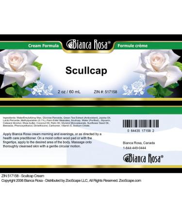 Bianca Rosa Scullcap Cream (2 oz ZIN: 517158) - 2 Pack - Buy Online on GoSupps.com