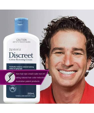 Restoria Discreet Cream and Lotion 250ml - Restore Natural Hair Color - Buy Online on GoSupps.com
