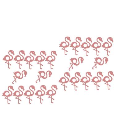 DECHOUS 48 Pcs Hawaii Lollipop Ornament Lollipop Paper Package Hawaiian Decor Flamingo Lollipop Decor Lollipop Decorate Cards Hawaii Ornament Pineapple Pink Decorations