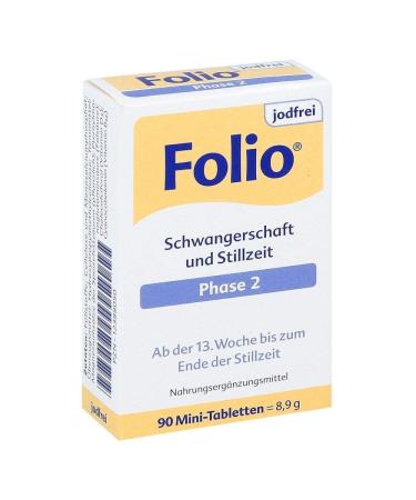 Folio 2 Iodine-free 90 mini-tablets (8.6 g)