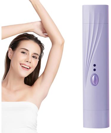 Rasoirs Pour Femmes | pilation Bikini Sans Fil tanche Double T te | Usage Quotidien & Voyage Compact Violet - Buy Online on GoSupps.com