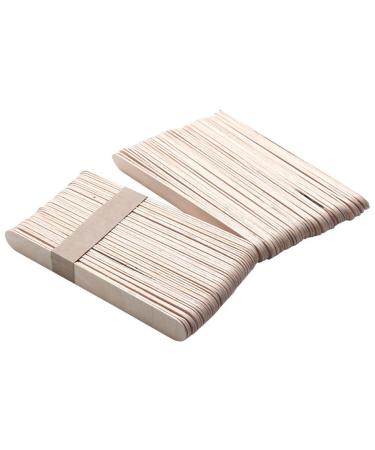 PAPABA 50Pcs Single-use Wax Waxing Applicator Body Hair Remover Timber Sticks E 4XL