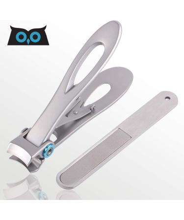 DR. MODE Extra Large Nail Clippers for Thick Nails | 15mm Wide Jaw Opening, Nail File, Heavy Duty Fingernail Cutter for Men & Seniors - Buy Online on GoSupps.com