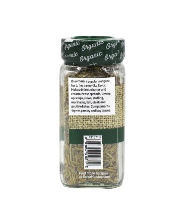 Spice Hunter Organic Rosemary 0.6 oz Jar - Premium Quality Herb for Cooking | Single Pack - Buy Online on GoSupps.com