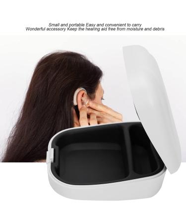 Waterproof Hearing Amplifier Shell Case - Portable Fall Protection for Hearing Aids - Hard Shell Storage Box (White) - Buy Online on GoSupps.com