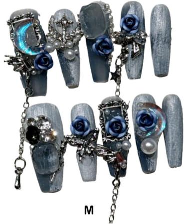 IEEDFJKK Gifts For Nail Lovers Nails Kit With Various Patterns Long-lasting And Sturdy False Nails ABS Nail Art Nail Kit M - Buy Online on GoSupps.com