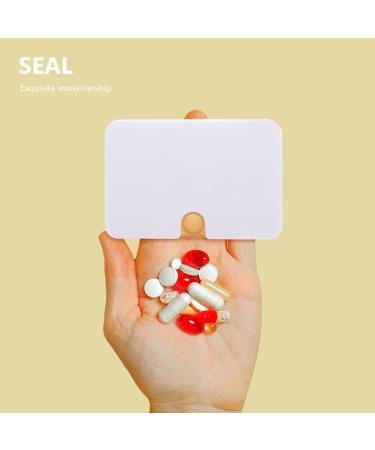 JECOMPRIS 3-Part Travel Pills Organizer | Compact 6-Compartment Medication Case for Dietary Supplements & Medications | Perfect for International Shipping - Buy Online on GoSupps.com