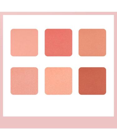 Verdant Touch Face Blush Powder Natural Fine Powder with Brush Long Lasting Orange Pink Blush for Women - Buy Online on GoSupps.com
