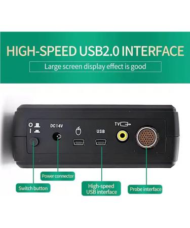 Vanenferelless Veterinary B-Ultrasound Scanner - 3.5 MHz Convex Probe for Pregnancy Testing in Farm Animals & Pets (Pigs Sheep Dogs Cats) - Buy Online on GoSupps.com