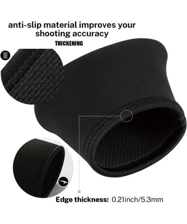 MiJiTrio 0.5 Inch EVA Filled Slip-on Recoil Pad for Shotgun - Anti Slip Recoil Reducing Pads for Shooting and Hunting - Buy Online on GoSupps.com